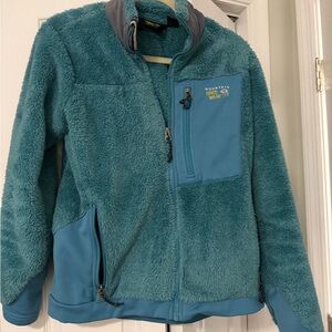 Mountain Hardwear Turquoise Fleece Jacket